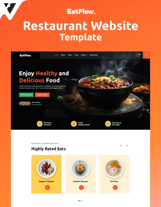 Eatflow Template